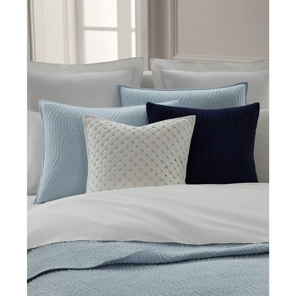 Lauren Ralph Lauren Wiley Cotton Tonal Jacquard Quilt King 92